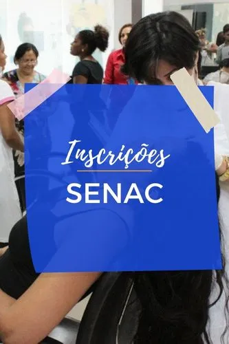Inscrições SENAC 2023